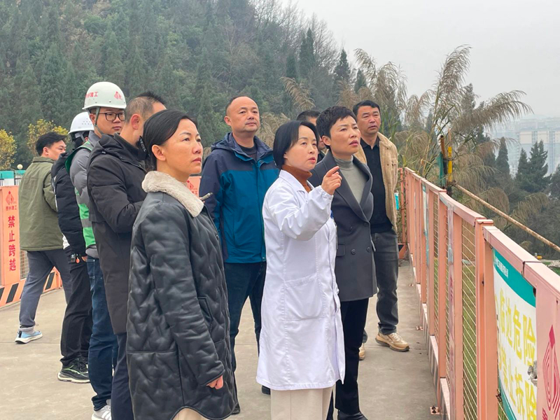 州政府领导率队到我院扩建项目、传染病院建设项目现场调研
